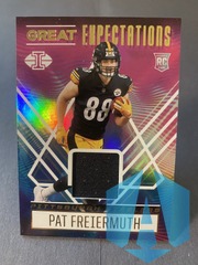 2021 Illusions Great Expectations Jersey Relic #GE-PF Pat Freiermuth Steelers